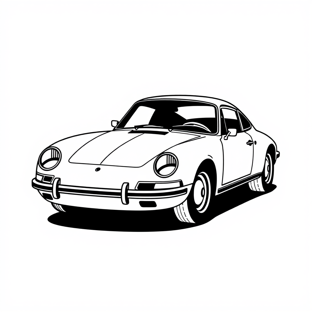 Retro Rijdende Racer