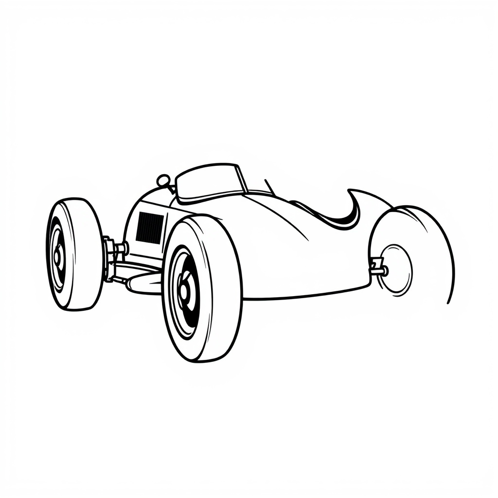 De Vintage Rennwagen