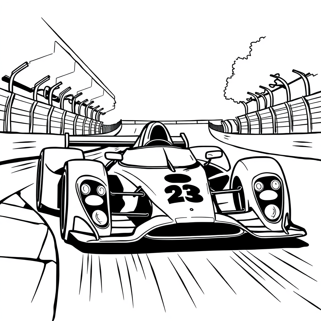 Racingauto's op de baan