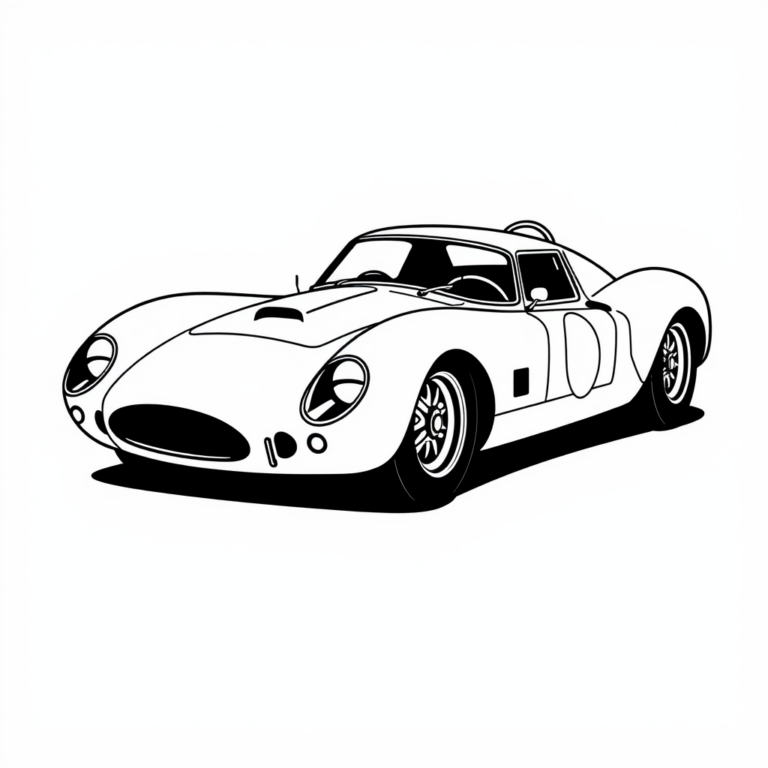 Bouw klassieke raceauto