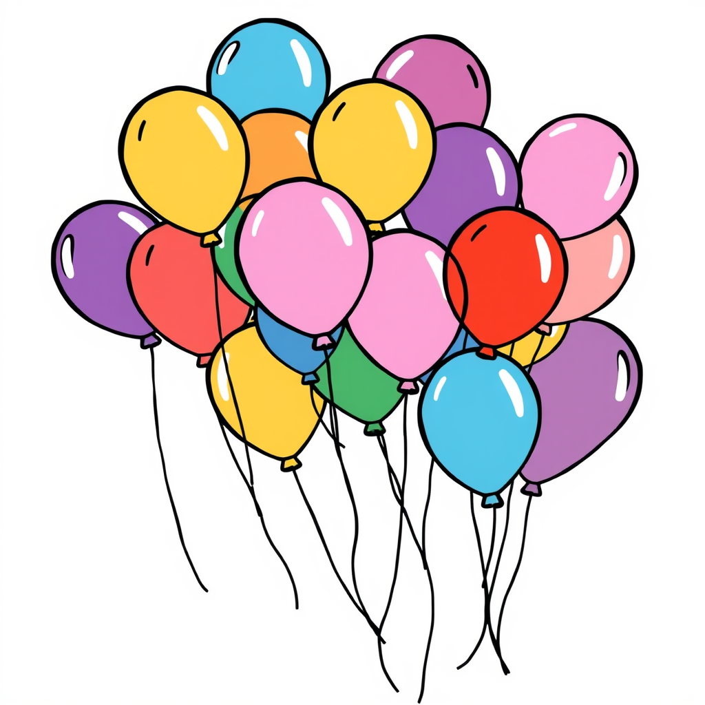 Ballonnen in de Lucht