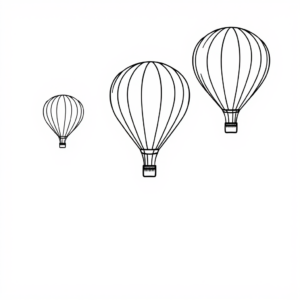 Ballonnen in de Lucht
