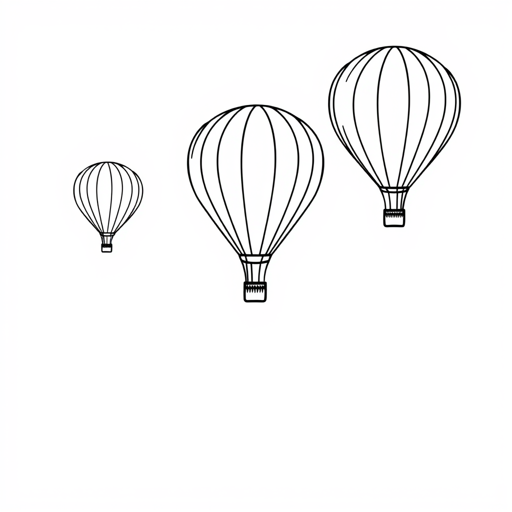 Ballonnen in de Lucht