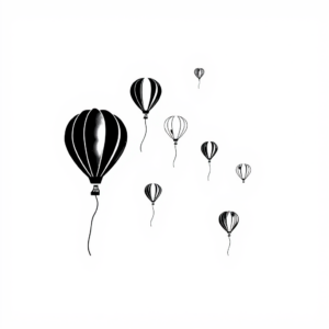 Ballonnen in de Lucht