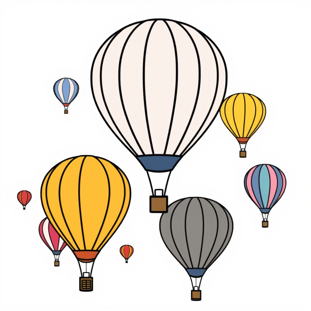 Ballonnen op een Zonnige Dag