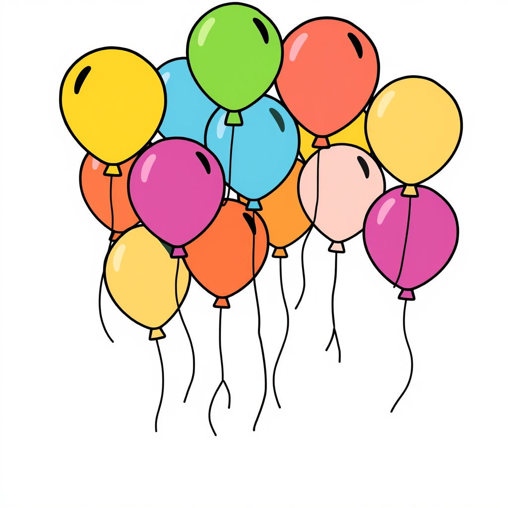 Ballonnen in de Lucht