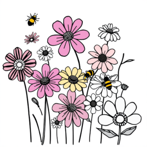 Bijen & Bloemen: Een Wereld vol Kleur