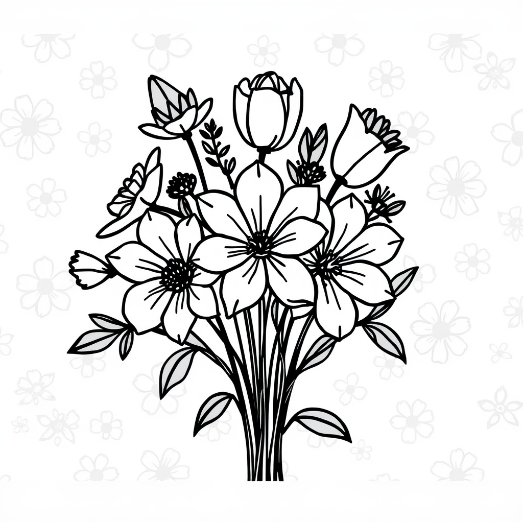 De Schitterende Bloemen van de Tuin