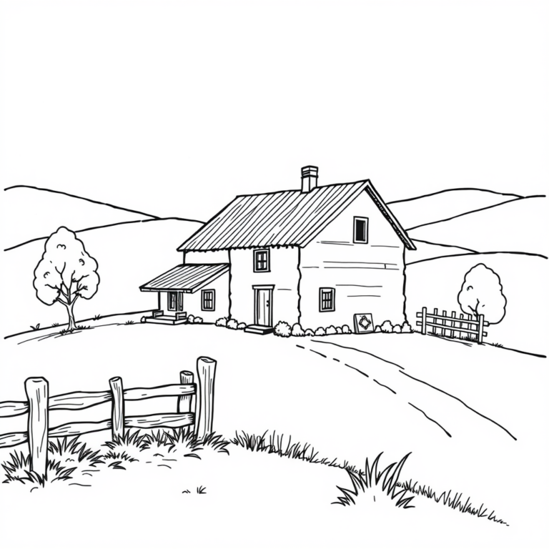 De rustige boerderij