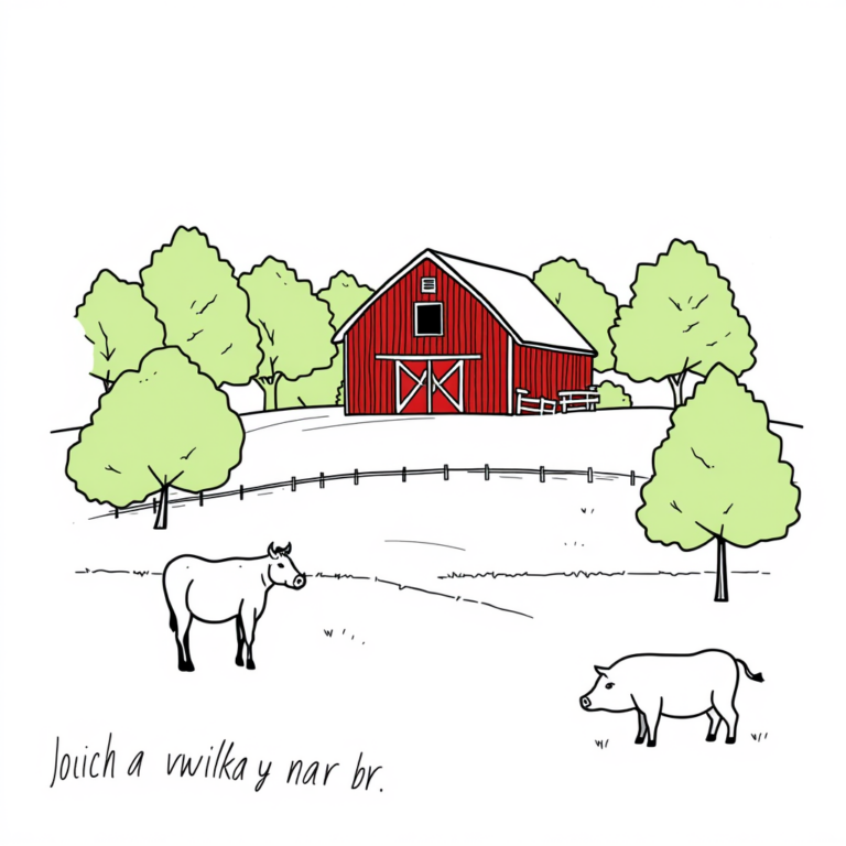 Huisdieren op de boerderij