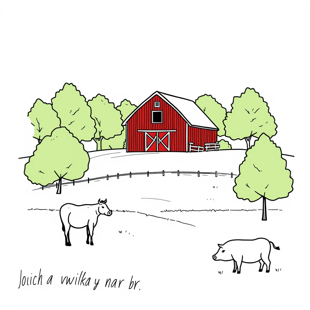 Huisdieren op de Boerderij