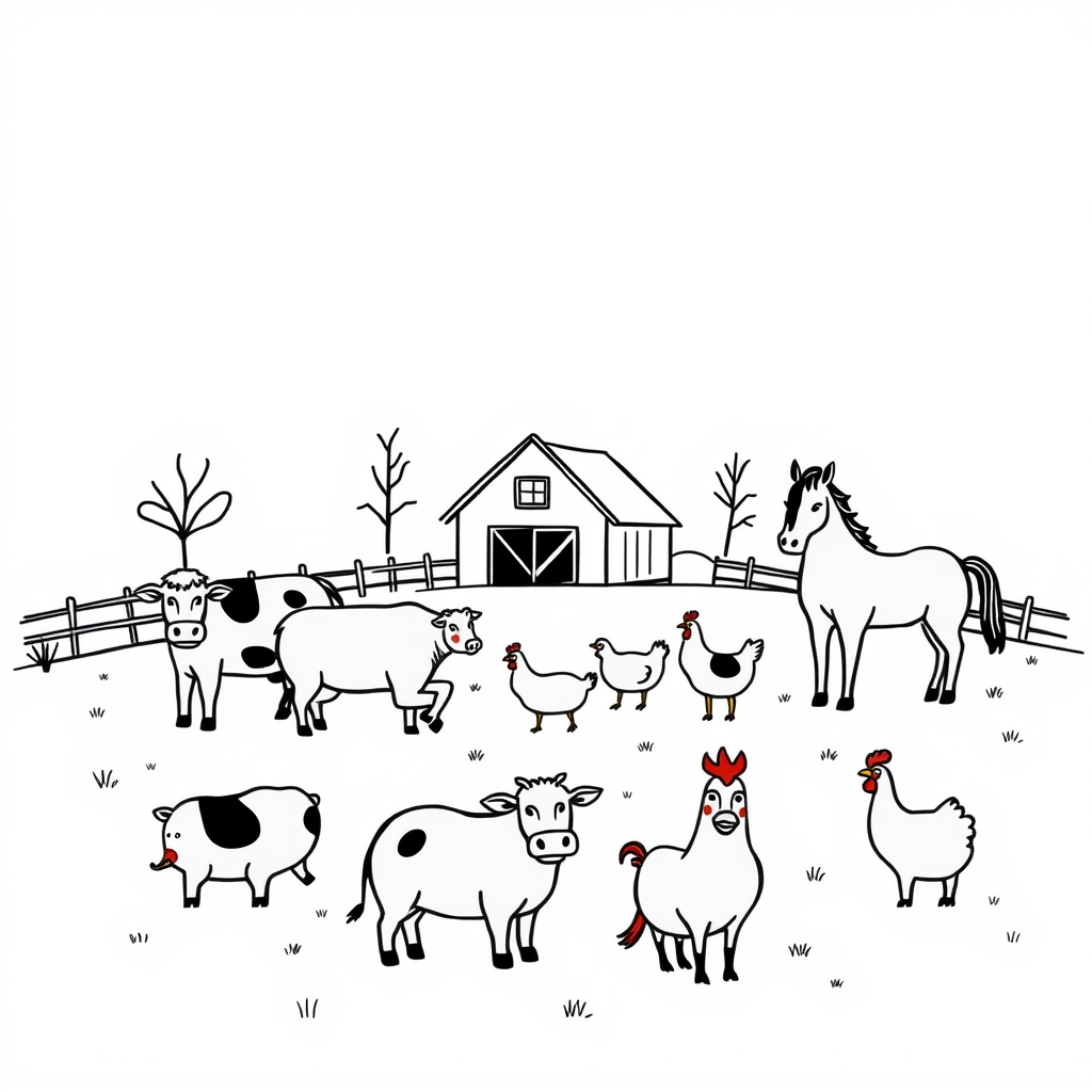 De Boerderij: Een Wereld van Simpele Liefde