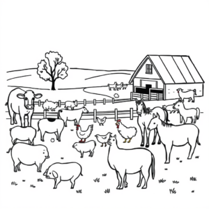 Dieren op de Boerderij
