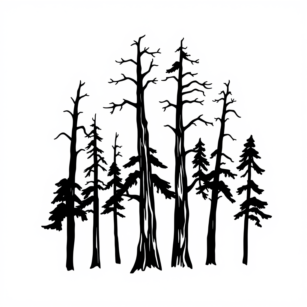 De Majestueuze Bomen van de Wouden