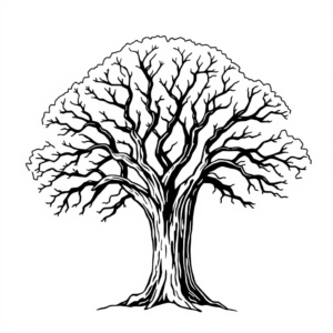 De Majestueuze Eikenboom
