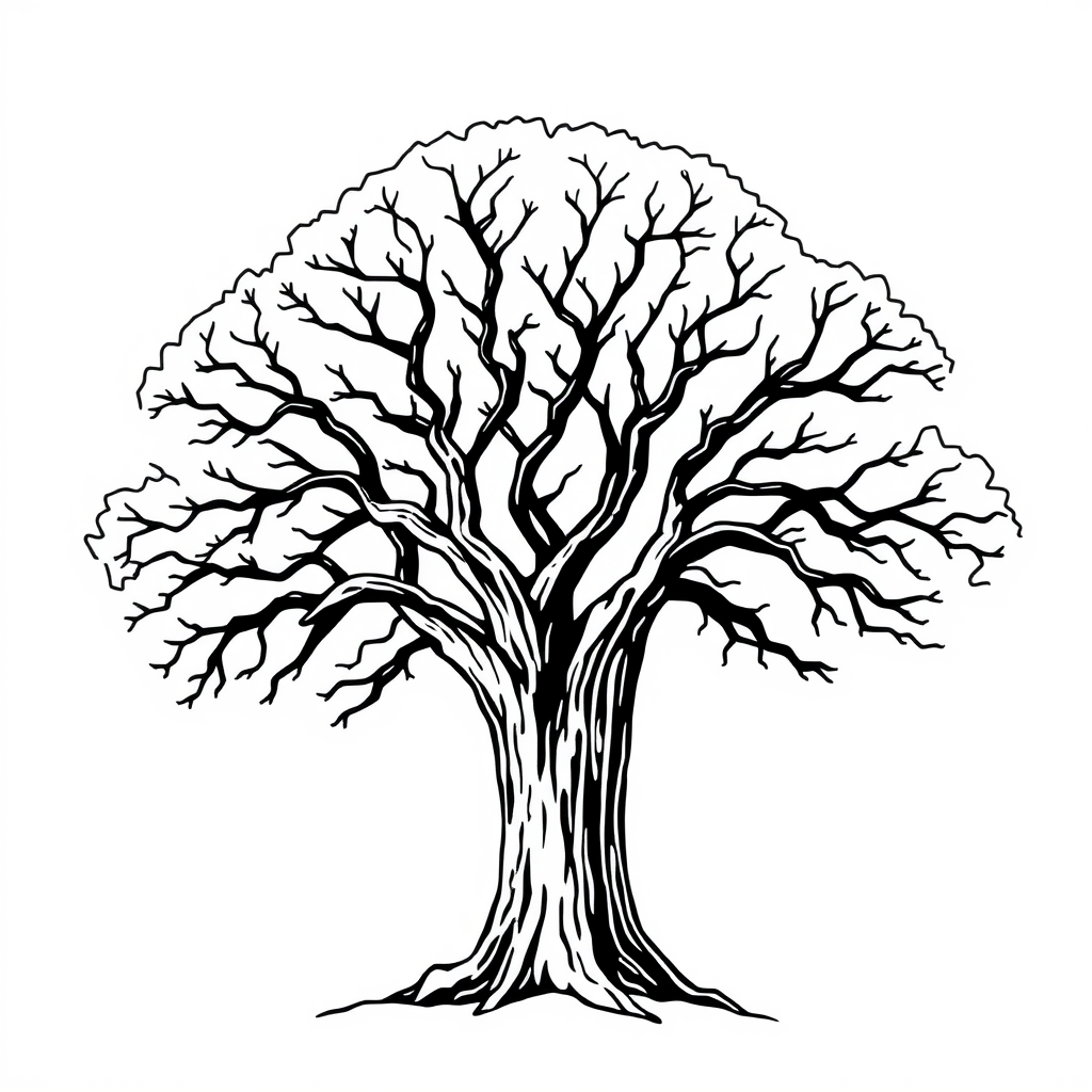 De Majestueuze Eikenboom