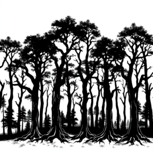 De Majestueuze Bomen van het Forêt Noire