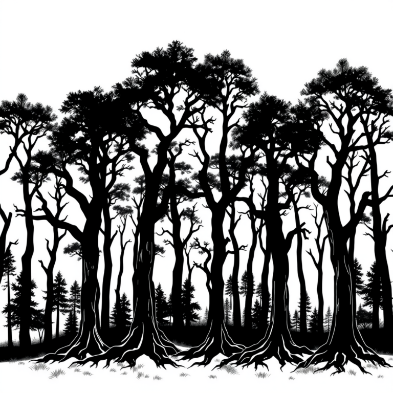 De majestueuze bomen het forêt noire
