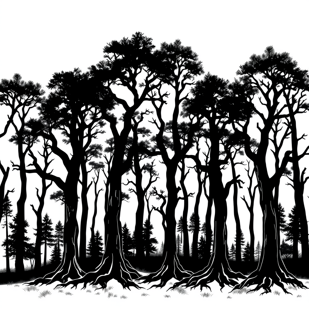 De Majestueuze Bomen van het Forêt Noire