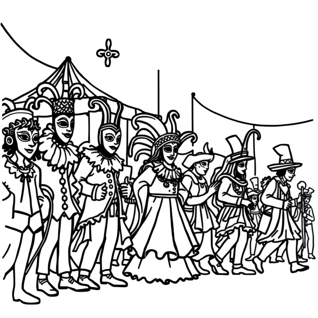 Carnaval in volle hevigheid