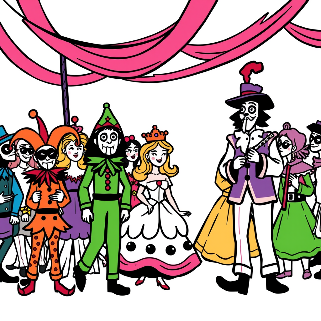 Feest in het Carnaval