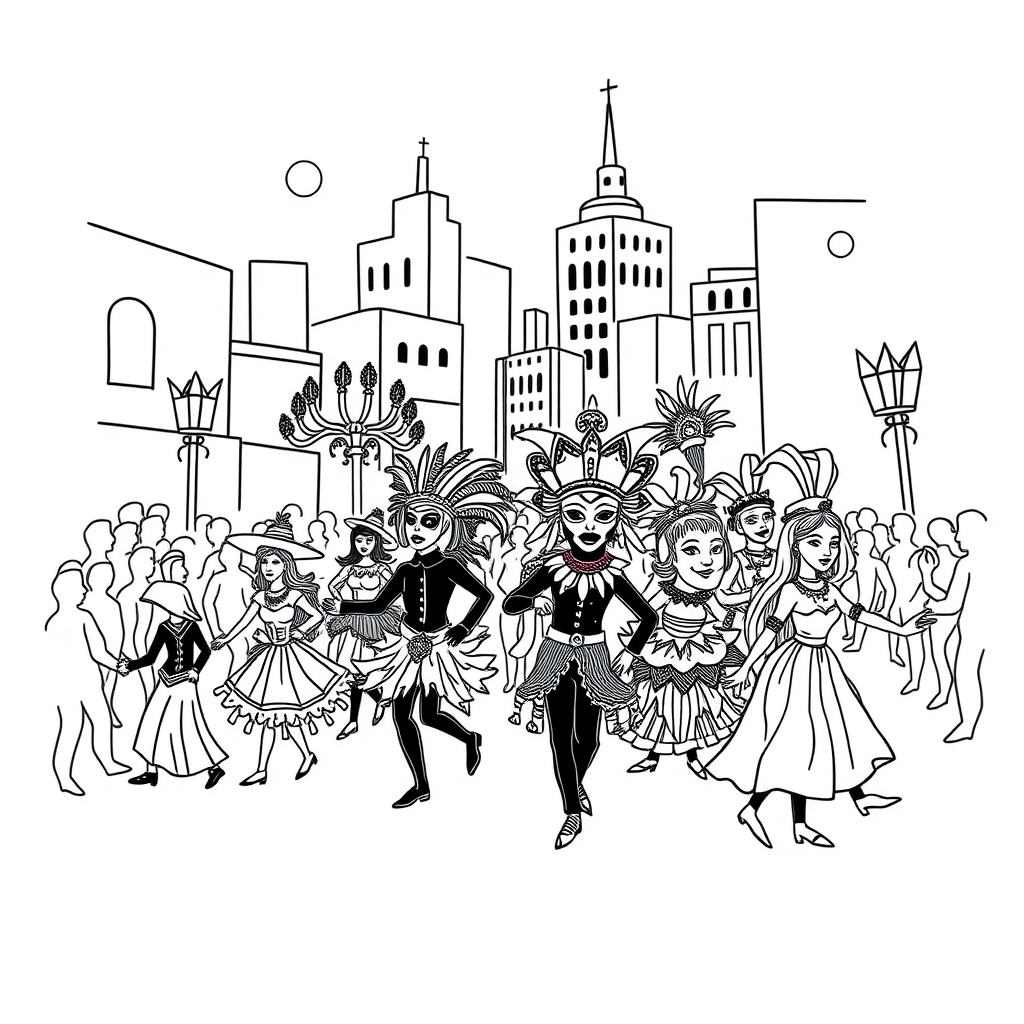 Vibrante Vreugde: Carnaval in kleuren