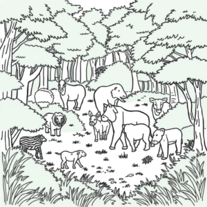 Dieren in de Wildernis