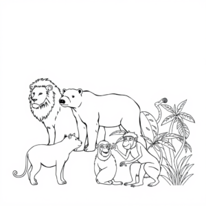 Dieren in de Wildernis