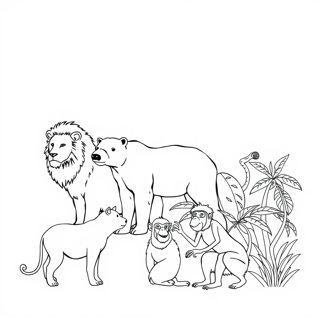 Dieren in de Wildernis