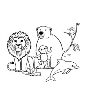 Dieren in de Wildernis