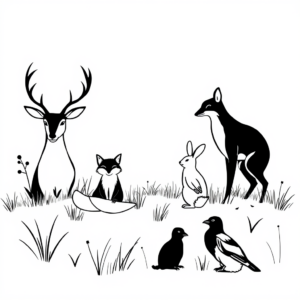Dieren in de Wildernis