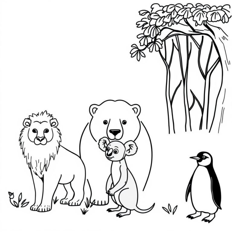 Dieren in de wildernis