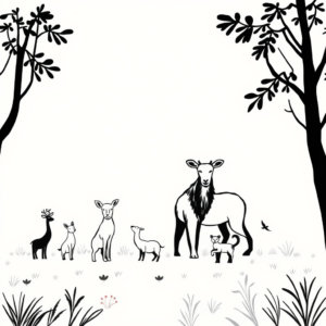 Dieren in de Wildernis