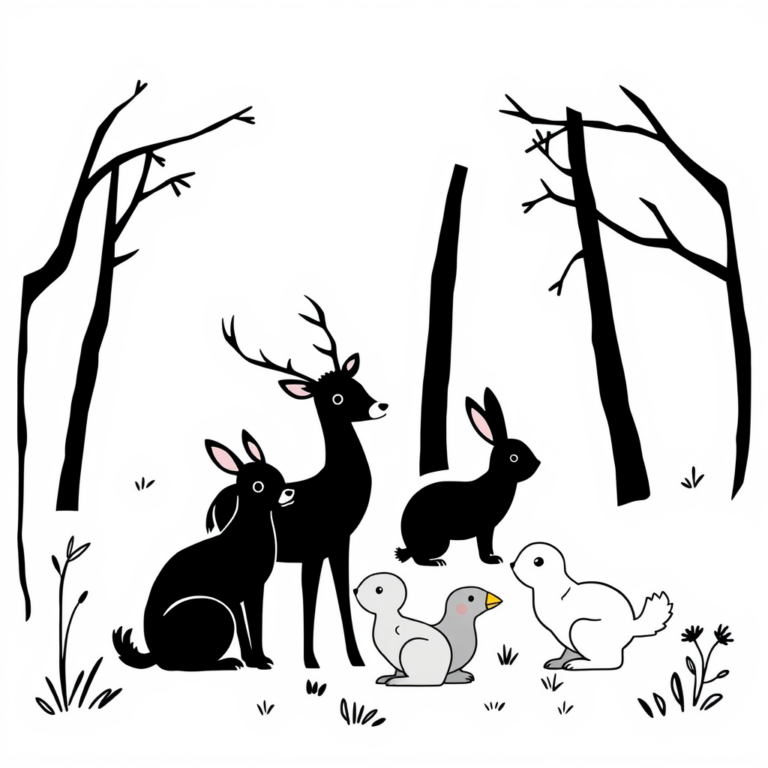 Vriendjes de wildeernis
