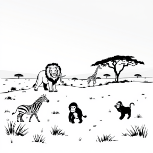Dieren in de Wildernis