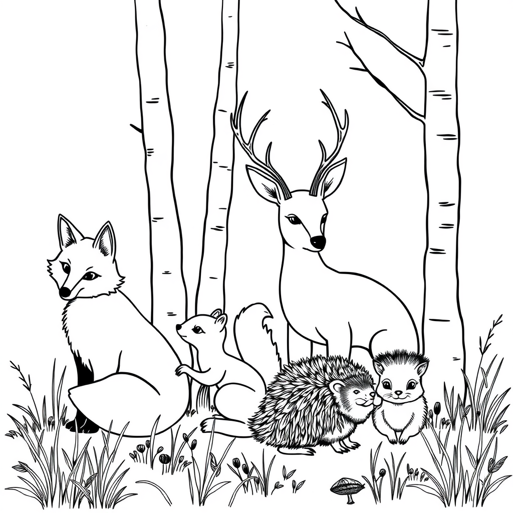 Dieren in het Bos: Een Wonderwereld