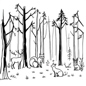 Dieren in het Woud