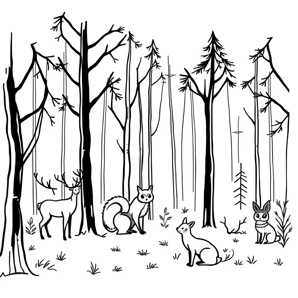 Dieren in het Woud