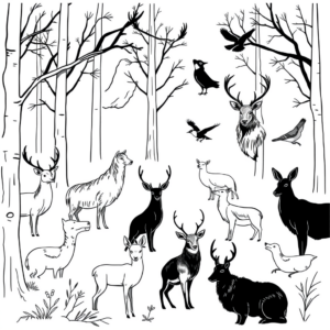 Dieren in het Bos: Een Kleine Wereld
