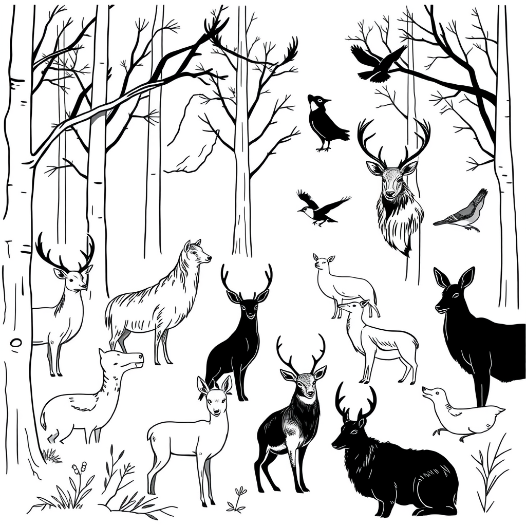 Dieren in het Bos: Een Kleine Wereld