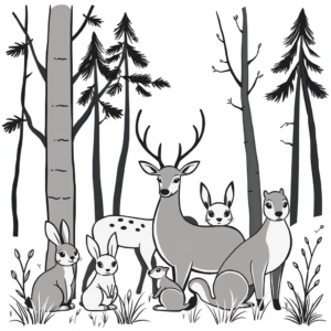 Dieren in het Bos: Een Geheimenrijk