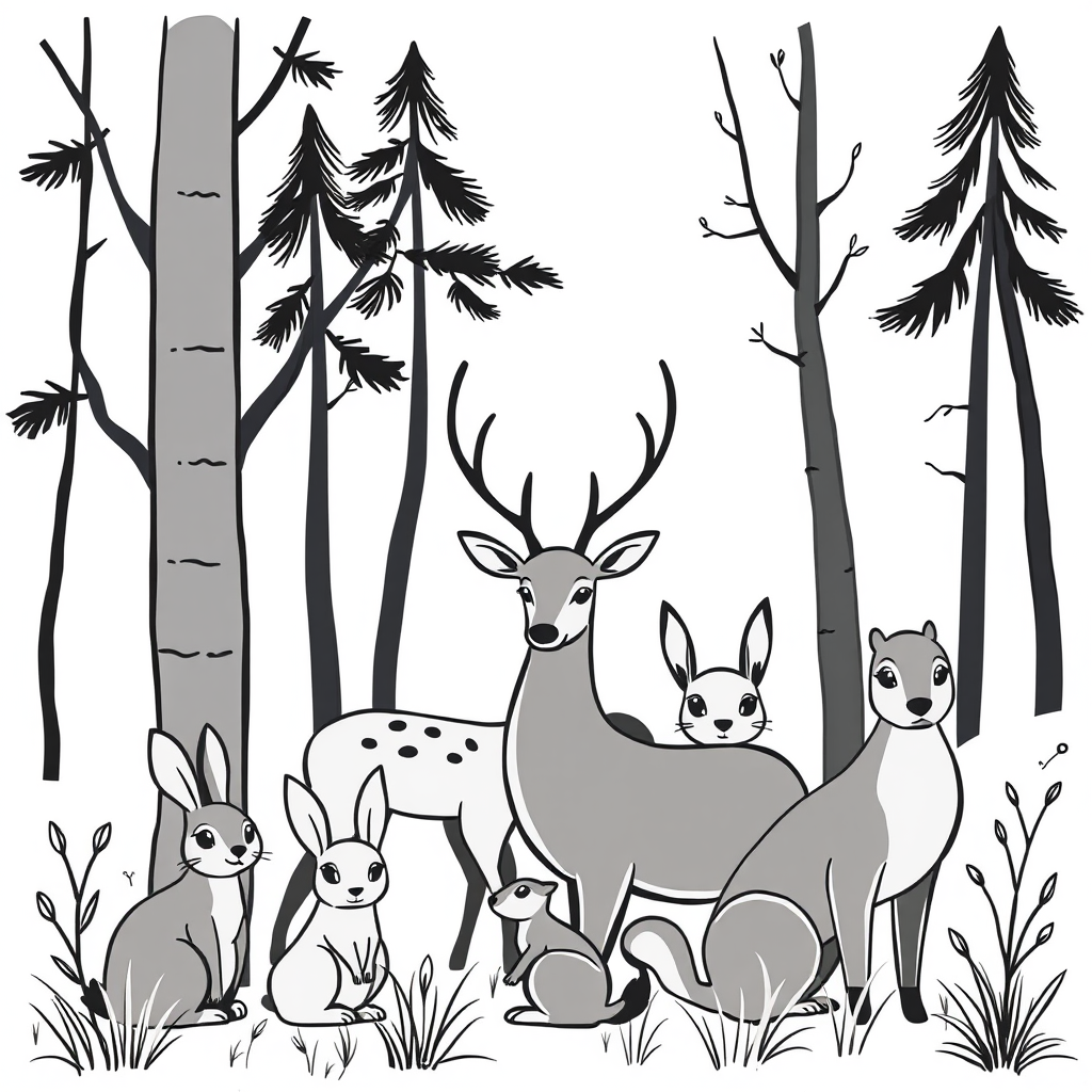 Dieren in het Bos: Een Geheimenrijk