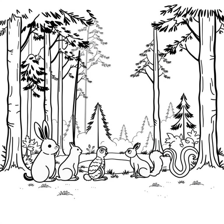 Vriendschap in het bos