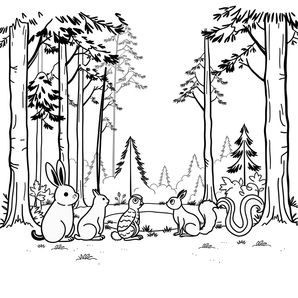 Vriendschap in het Bos
