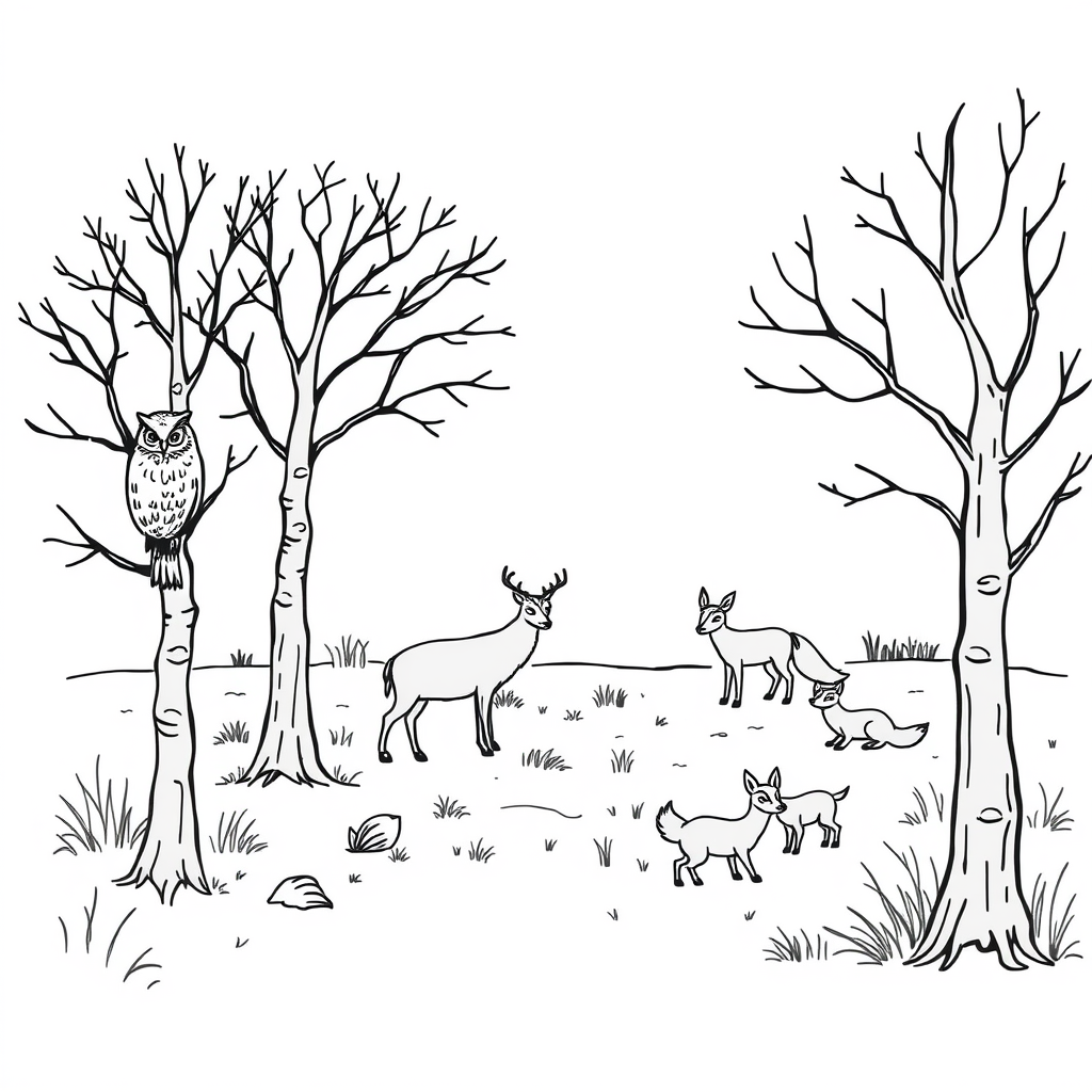 Dieren in het bos: een magische wereld