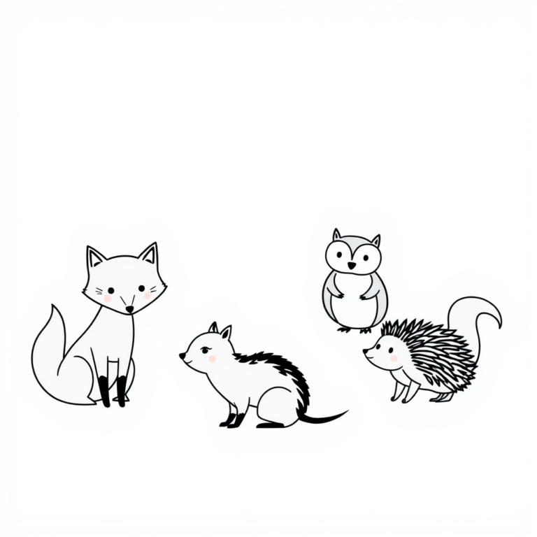 Dieren in het bos: mystiek avontuur