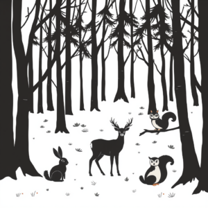 Dieren in het Geheimse Bos