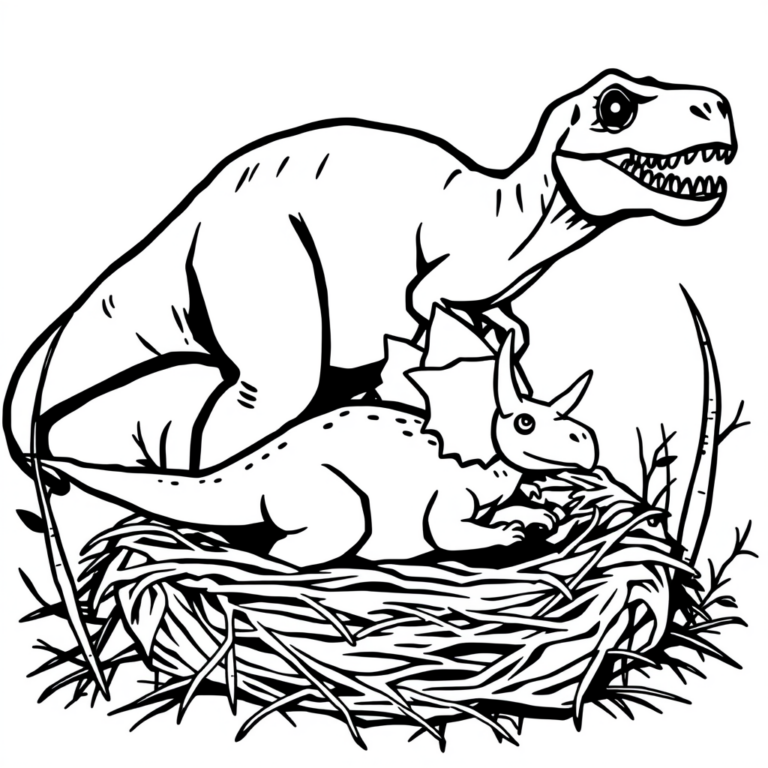 Dino’s in dinosauriërennest