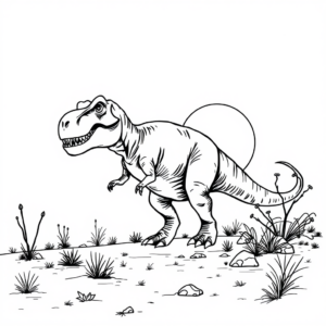 Prehistorische Pracht: Dinosaurussen in het Licht van de Tijd