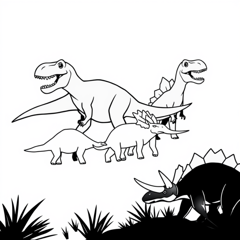 De roemruchte wereld de dinosauren